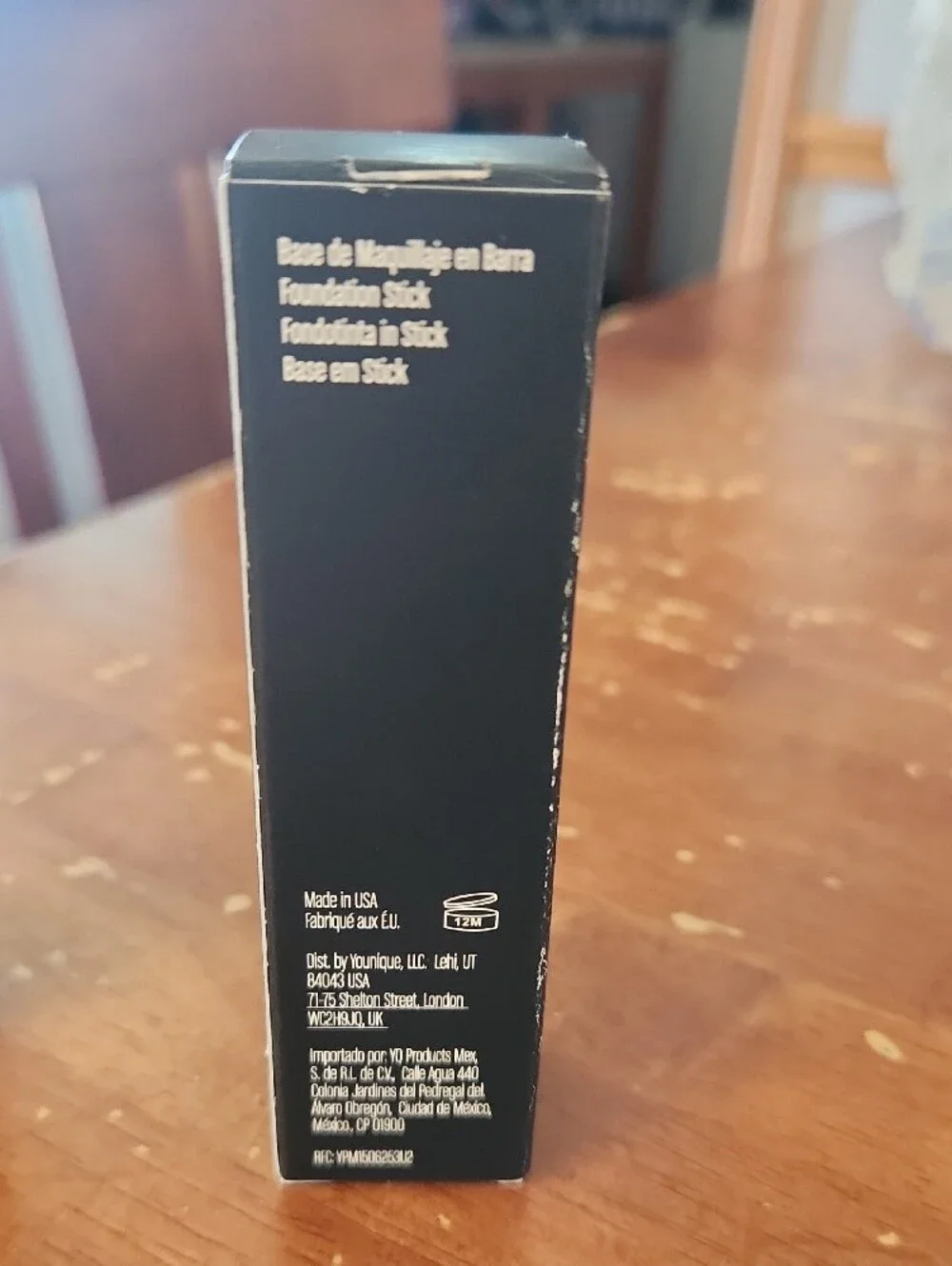 YOUNIQUE TOUCH Stick Foundation Shade Cashmere NIB Unused